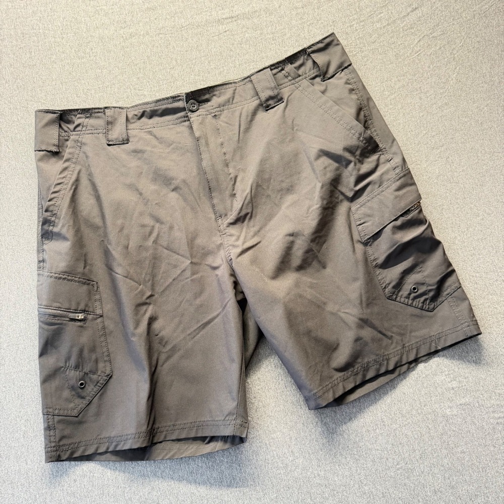 Denali Mens Cargo Shorts Size 40 Dark Gray Outdoor Hiking Lightweight Utility